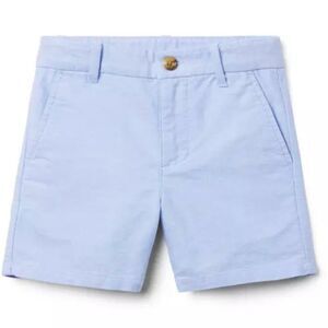 Janie and Jack 100049371 Boy Ocean Air Oxford Short NWT size 14